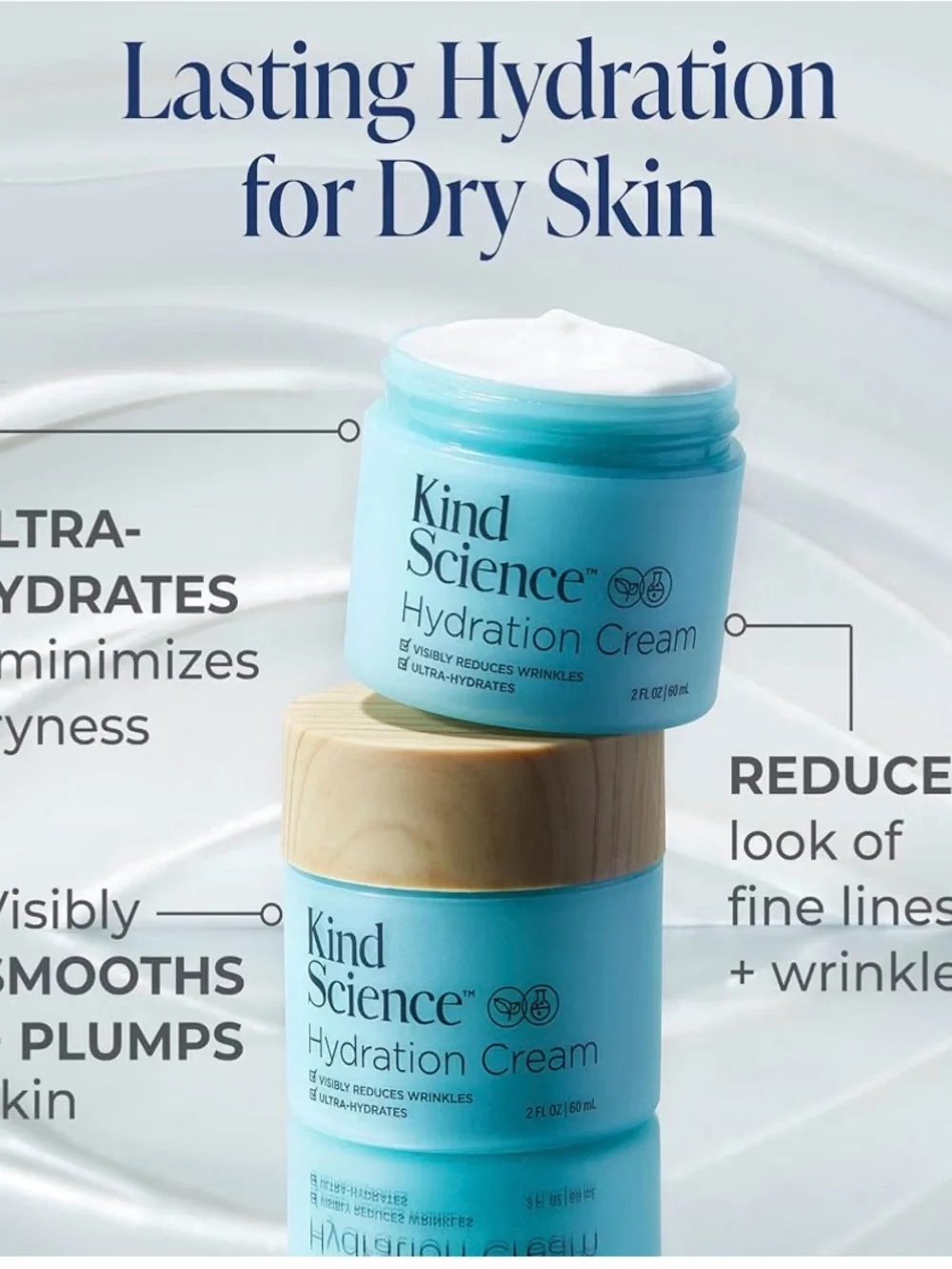 Hydration Cream — Light Blue Moisturizing Face Cream